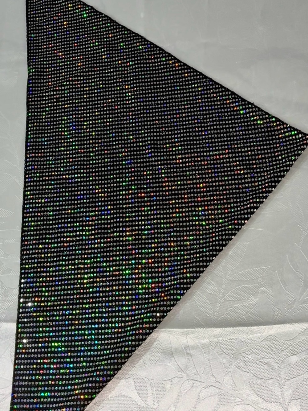 Black Holographic Bandana - Picture 4 of 4